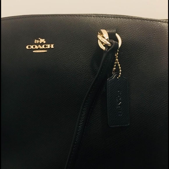 Coach bag- Carryall Christie black Leather - Picture 3 of 8